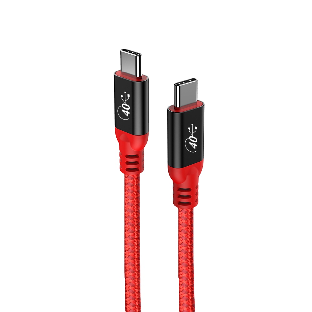 USB4 40G 8K 240W Rouge