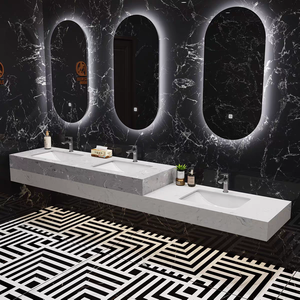 <span class=keywords><strong>Precio</strong></span> caliente, artículos sanitarios acrílicos, baño, superficie sólida, <span class=keywords><strong>lavabo</strong></span> blanco, fregaderos, <span class=keywords><strong>lavabo</strong></span> de encimera - Product Image 6