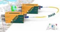 AVMATRIX FE1121 3G-SDI Glasfaser-Extender-Kit 20km Singlemode LC Sender Empfänger 1080p60 für Live-Event-Übertragungen