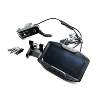 Pour écran central APEX avec accélérateur et carte NFC, plastique noir 14 cm pour trottinette électrique de la série Apex