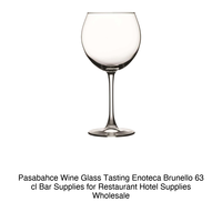 Brunello Wijnproefglas 63 cl Pasabahce H 21,6 cm Ø 9,5 cm