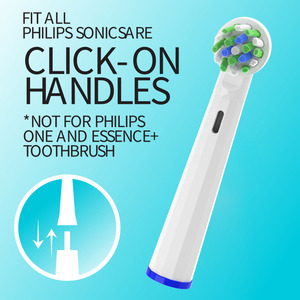 Meihong mới tương thích bằng miệng 360 tròn xoay bàn chải đánh răng đầu phổ điện bàn chải đánh răng đầu thay thế - Product Image 3