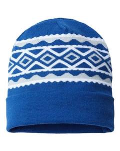 Nouveau bonnet en tricot pour hommes et femmes, personnalisé en usine, avec patch brodé de lettres de ski, bonnets de haute qualité - Product Image 5