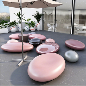 Sillas de Espera Modernas con Asiento de FRP en Color Personalizado, Sillas Comerciales al por Mayor para Pasillos de Centros Comerciales - Product Image 3