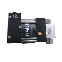 Modèle USUN: M130 600-1000 Bar mini pompe de test d'eau à haute pression et pneumatique