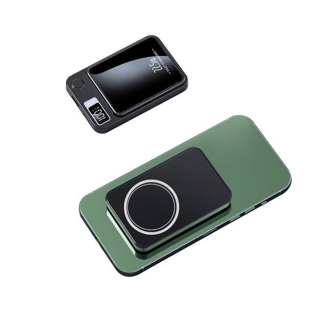 5000mah 10000mah Backpack Battery 15w Magnetic Wireless Power Bank Magnetic Powerbanks for iphone 15