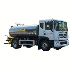 Camion-citerne à eau diesel Dongfeng 4X2 de Chine, 12000L, avec pompe Euro 6 et buse haute pression pour pulvérisation directe/brume d'eau - Product Image 1