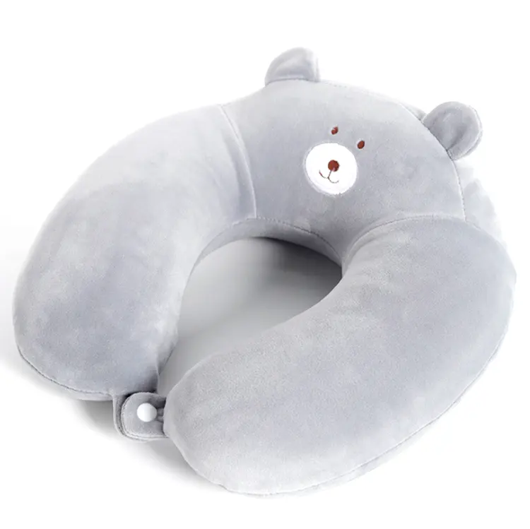 Neck Pillow for Travel - Comfortable Breathable Soft U Shaped Pillows Neck & Head Support Relieve Fatigue