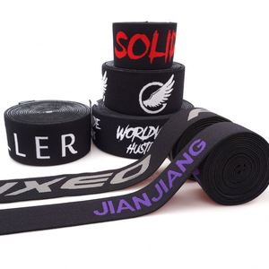 On Sale Custom Jacquard Logo Nylon <b>Webbing</b> Elastic Band Waistband for Underwear - Product Image 5