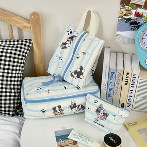 Juego de Cuatro Bolsas de Almacenamiento de <span class=keywords><strong>Viaje</strong></span> de Nailon con Diseño de Dibujos Animados Personalizadas, Organizador de Ropa, Cubos de Compresión Multiusos - Product Image 3