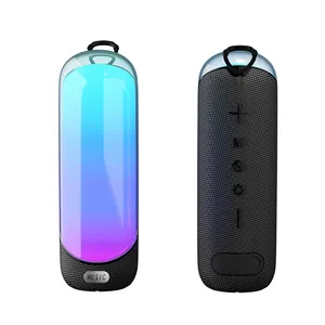 Speaker Bluetooth LED Mini portabel, gadget teknologi nirkabel dengan baterai isi ulang dan sumber daya AC 2023