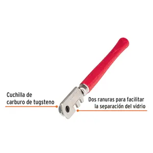 Cortador de Vidrio BOX 6 de 5' con 6 Cuchillas, TRUPER - Product Image 2