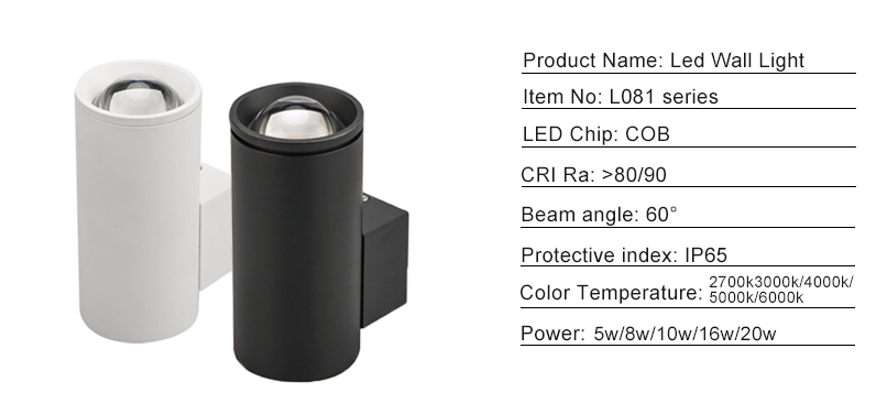 LED Wandleuchte Cob Single Double Head Lampara De Luz Pared Exterior Wandlamp Aplique Para Pared Interior Wall Bracket Light · image 6