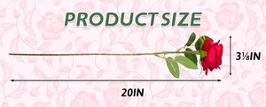 Jabón de Rosa Artificial Barato para Decoración de Bodas, Flor de Jabón para San Valentín, Día de la Madre, Cumpleaños, Navidad, Halloween - Product Image 2