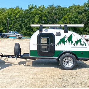 The Most <strong>Popular</strong> Cheap Tear Drop Camping Trailer Small Mini Caravane off Road <strong>Camper</strong> Trailer caravan <strong>Teardrop</strong> <strong>Camper</strong> - Product Image 4