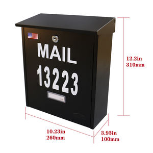 <span class=keywords><strong>ต</strong></span>ู้รับจดหมายแบบ<span class=keywords><strong>ต</strong></span>ิดผนังพร้อมกุญแจ <span class=keywords><strong>ค</strong></span>วามจุขนาดใหญ่ ป้องกันการโจรกรรม <span class=keywords><strong>ต</strong></span>ู้รับจดหมายติดบ้าน <span class=keywords><strong>ต</strong></span>ู้รับจดหมายกันน้ำ แบบแนว<span class=keywords><strong>ต</strong></span>ั้<span class=keywords><strong>ง</strong></span> สำหรับใช้งานกลางแจ้ง พร้อมกุญแจ - Product Image 6