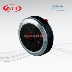 DE250-UV ProAudio 120Wフェライトツイーター44.4mmボイスコイルメタルシェル108dB感度8インピーダンスサウンドシステム用 - Product Image 1