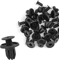 Fender Bump Rivet Retainer Expansion Buckle 10mm Plastic 20pcs