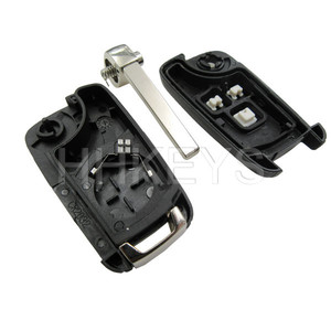 <span class=keywords><strong>Chevrolet</strong></span> <span class=keywords><strong>Cruze</strong></span> 3 boutons flip clé de voiture (D'origine/Rond/Carré/sans logo) - Product Image 2