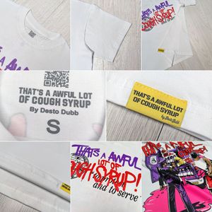 <span class=keywords><strong>T</strong></span>-shirts pour hommes Y2K Streetwear COUGH SYRUP – <span class=keywords><strong>T</strong></span>-shirts en coton imprimé de haute qualité « THAT'S AWFUL <span class=keywords><strong>LOT</strong></span> OF COUGH SYRUP » pour hommes - Product Image 5