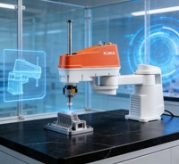 Bras de robot industriel KUKA KR 12 R850 Z400 à structure compacte avec servomoteur pour la production en usine, le tri, le chargement et le déchargement