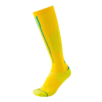 Chaussettes de sport de football, chaussettes hautes jusqu'au genou, compression du mollet, athlétiques, course et entraînement, football, épaisses, pour garder au chaud