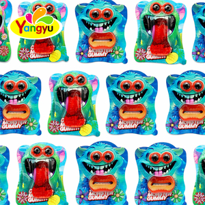Gomitas de Monstruo Verdes y Moradas de Moda para Regalo - Product Image 6