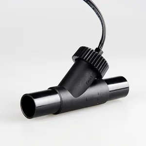 Direzione verticale e Orizzontale Nero Interruttore del Sensore di Flusso di Acqua di Plastica