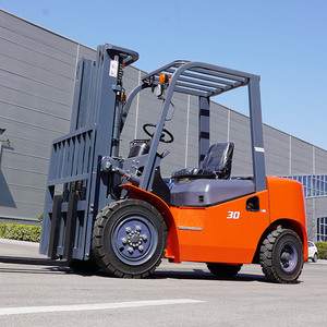 Chariot élévateur à grande efficacité de 2, 3 et 5 tonnes avec déplacement latéral pour l'empilage en entrepôt d'usine - Vente en gros - Product Image 2