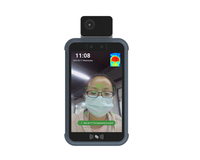 Riconoscimento facciale macchina di macchina fotografica termica lettore di controllo di accesso cancello sistemi di presenza di tempo del sistema smart serratura della porta