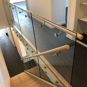 Balustrades Balustrades Balcon Vis fixe 120mm Verre Standoff acier inoxydable - Product Image 1