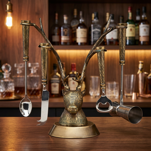 Top Sell 2025 Luxury Eco-Friendly <b>Bar</b> <b>Tool</b> Set with Stainless Steel and Polished Handle for <b>Bar</b> and Restaurant Use - Product Image 1
