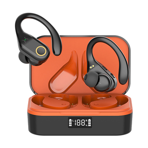 Écouteurs YW02 <span class=keywords><strong>HiFi</strong></span> Stéréo Sans Fil avec Réduction de Bruit, Crochets d'Oreille, Intra-auriculaires, pour Gaming avec Affichage LED - Product Image 2