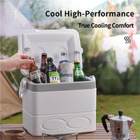 Glacière isotherme portable moderne pour camping, conservation de la glace 72H, robuste, légère, qualité alimentaire, pour canettes