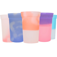Gobelets thermochromiques à changement de couleur, adaptés aux effets de changement de couleur à chaud et à froid lors de fêtes
