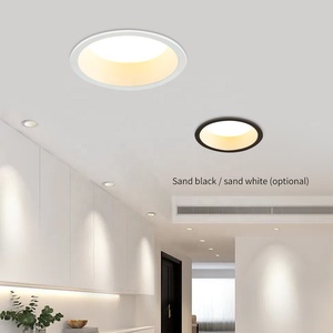 Plafonnier encastré <span class=keywords><strong>LED</strong></span> intelligent 3 CCT, norme européenne, rétroéclairé SMD, éclairage encastré rond pour intérieur, homologué CE - Product Image 2