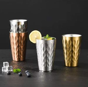 Luxurious <b>Double</b> <b>Wall</b> 304 Stainless Steel Beer Festival <b>Mug</b> Portable Travel Office Water Cups Drinkware Tumbler - Product Image 1