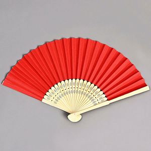 White <b>Bamboo</b> Hand Fan-Elegant <b>Crafted</b> for Comfort and Style - Product Image 2