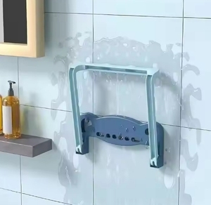 Support mural multifonctionnel pour lavabo de salle de bain, étagère de rangement pour toilettes, support de lavabo sans perçage, en promotion - Product Image 5