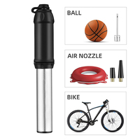 100 Psi High Pressure Aluminum Alloy Mini Hand Air Pump Bike Accessories Portable Bicycle Pumps