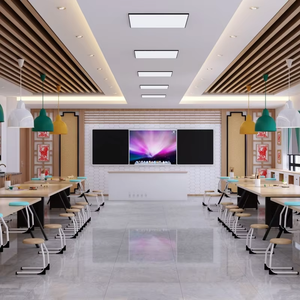 Silla Individual para Estudiantes con Carcasa de Plástico y Estructura Metálica, Silla para <span class=keywords><strong>Aula</strong></span> - Product Image 2