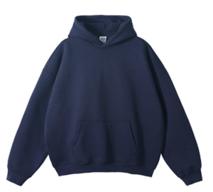 เสื้อฮู้ดดี้ผ้าฟลีซเนื้อหนาคุณภาพสูง ขายส่ง สไตล์ลำลอง สตรีทแวร์ ใส่สบาย ทรงโอเวอร์ไซส์ สำหรับผู้ชาย - Product Image 2