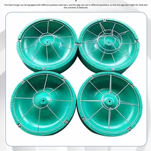 Nueva Cubierta Ecológica para Comedero <span class=keywords><strong>de</strong></span> Lechones con Ranura Redonda <span class=keywords><strong>de</strong></span> Alimentación <span class=keywords><strong>de</strong></span> Resina Compuesta y Herramienta para la Cría <span class=keywords><strong>de</strong></span> Cerdos - Product Image 2