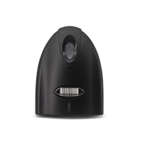 Lecteur de codes-barres laser filaire sans fil, scanner de codes-barres USB 1D pour la logistique express