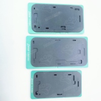 Moules stratifiés à infrarouges 3 pièces, pour iPhone 12 à 13 pro max, écran LCD, verre avant, OCA sur le cadre, réparation d'alignement, reconditionné