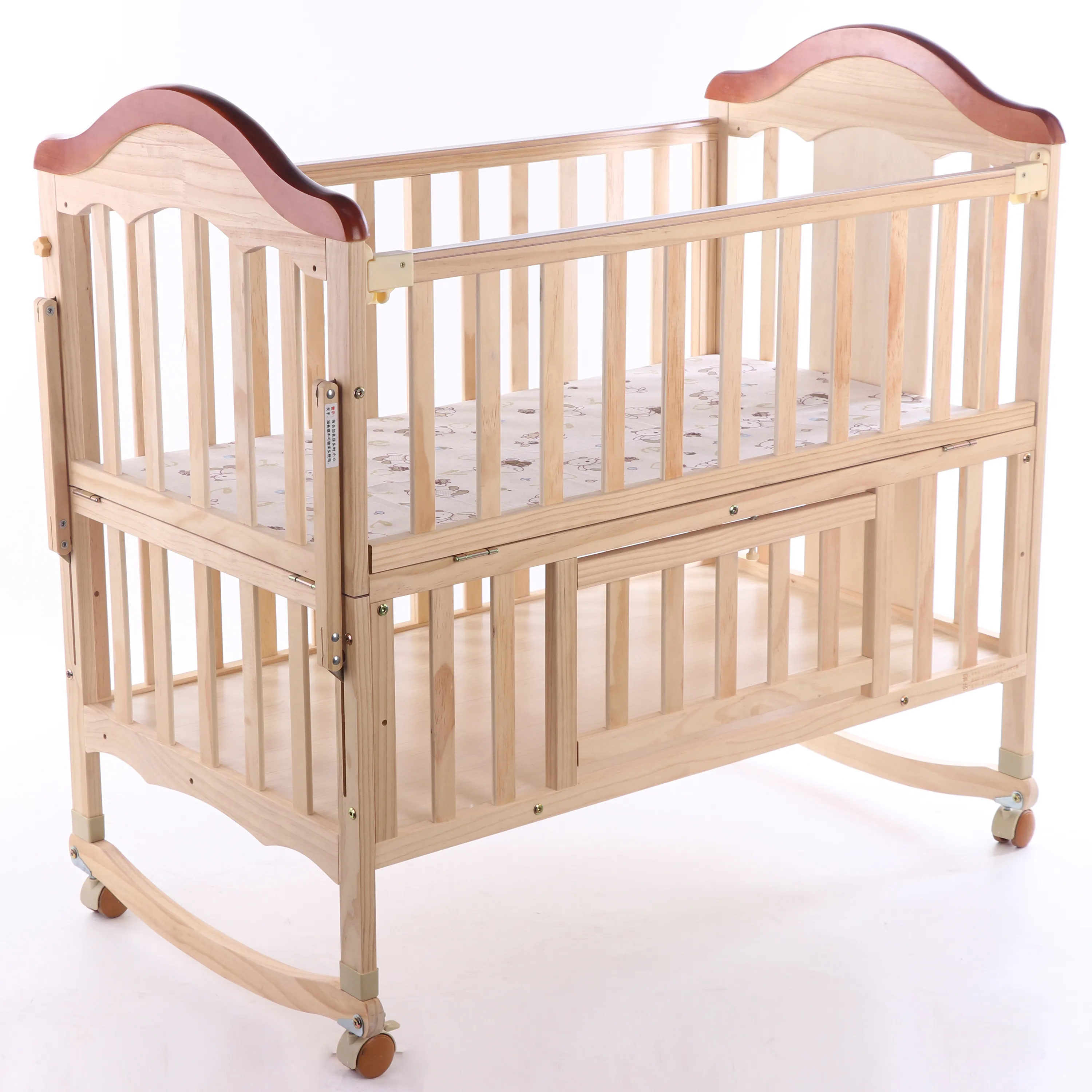 Tempat tidur bayi gaya baru, dengan harga bagus tempat tidur bayi goyang