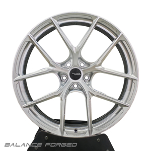 Jantes forgées concaves personnalisées en argent brossé de 18, 19, 20, 21, 22, 24 pouces, 5x114.3, 5x120, 5x112 pour <span class=keywords><strong>BMW</strong></span> F87 M2, F80 M3, F82 F83 M4, E88 - Product Image 3