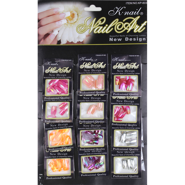 Knail Wholesale 2026 Fashion Square False Nails Custom Designed Press on Nails