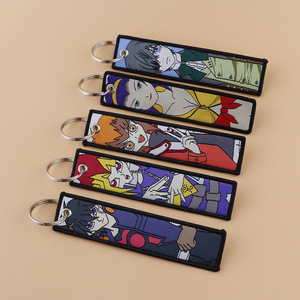 Llavero de tela con etiqueta tejida de <span class=keywords><strong>anime</strong></span> Yu-Gi-Oh!, Black Butler, Souls Eatered - Product Image 1