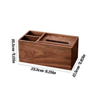 Boîte à mouchoirs en <span class=keywords><strong>bois</strong></span> carrée de conception moderne avec logo personnalisé, durable, portable, de haute qualité, pour serviettes en papier et mouchoirs - Product Image 5